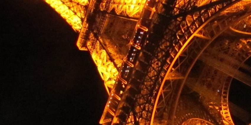 Proibida Foto Noturna da Torre Eiffel Iluminada
