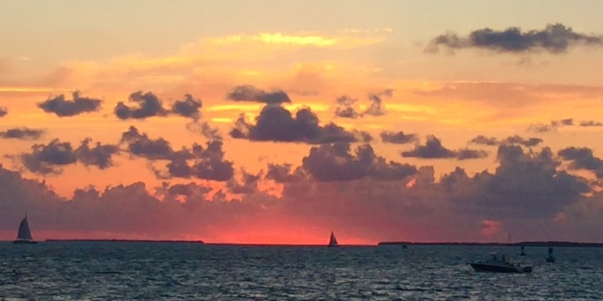 Key West e o Pôr do Sol